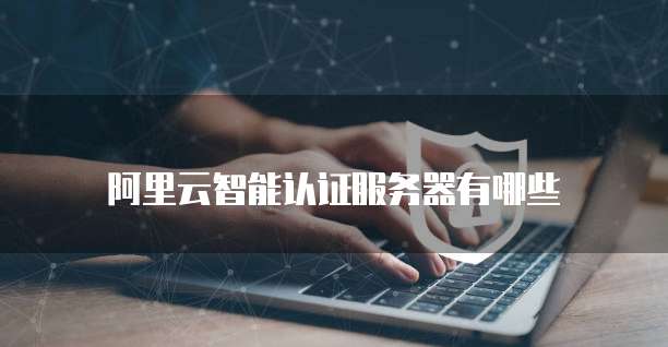 阿里云智能认证服务器有哪些
