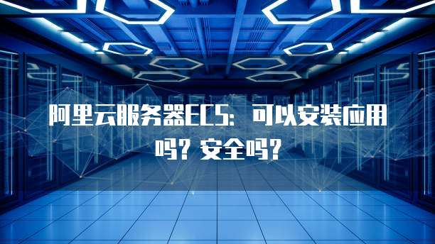 阿里云服务器ECS:可以安装应用吗?安全吗?