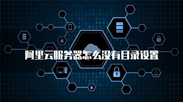 阿里云服务器怎么没有目录设置