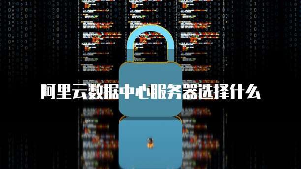 阿里云数据中心服务器选择什么