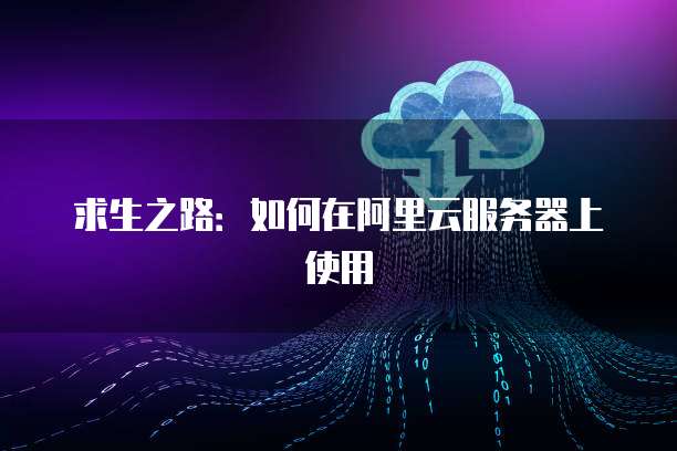 求生之路:如何在阿里云服务器上使用