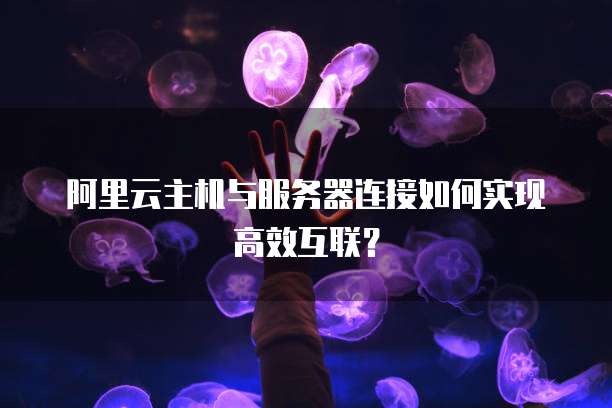 阿里云主机与服务器连接如何实现高效互联?