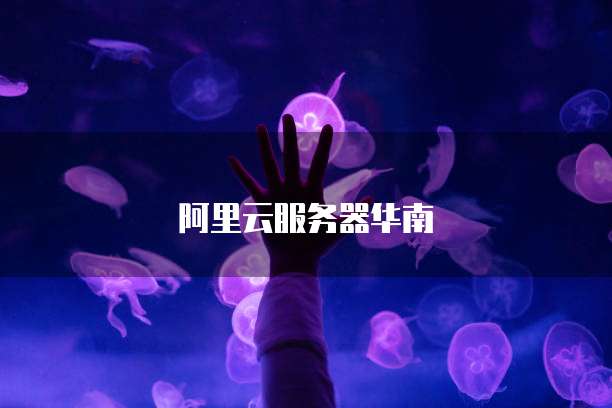 阿里云服务器华南