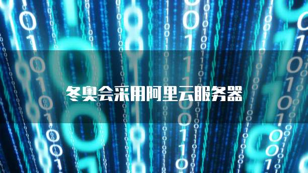 冬奥会采用阿里云服务器