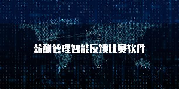 薪酬管理智能反馈比赛软件