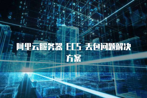 阿里云服务器 ECS 丢包问题解决方案