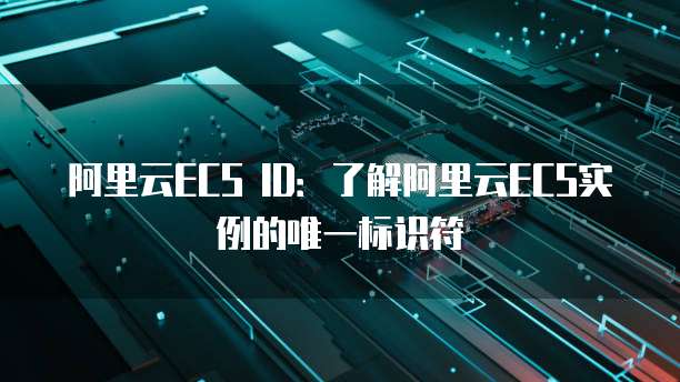 阿里云ECS ID:了解阿里云ECS实例的唯一标识符