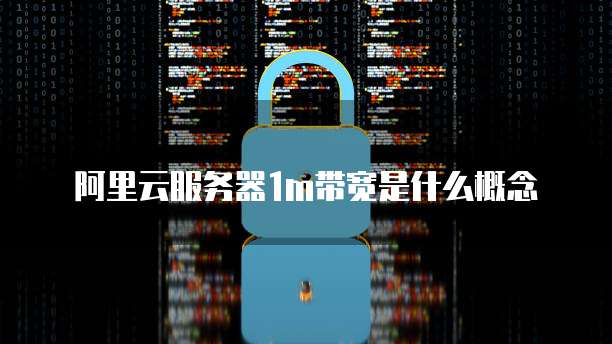 阿里云服务器1m带宽是什么概念