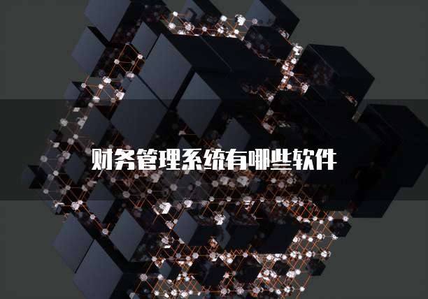财务管理系统有哪些软件
