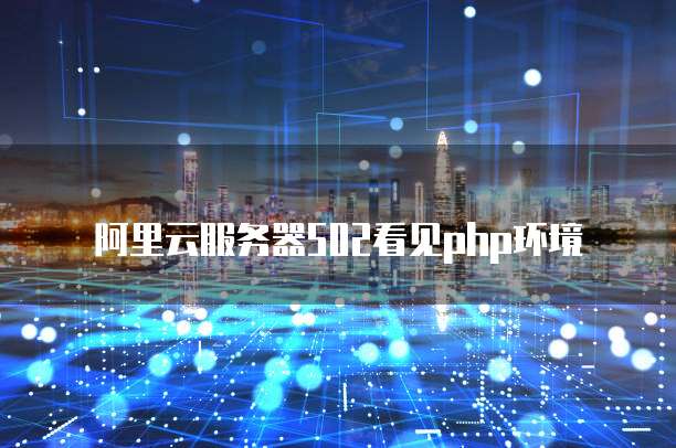 阿里云服务器502看见php环境