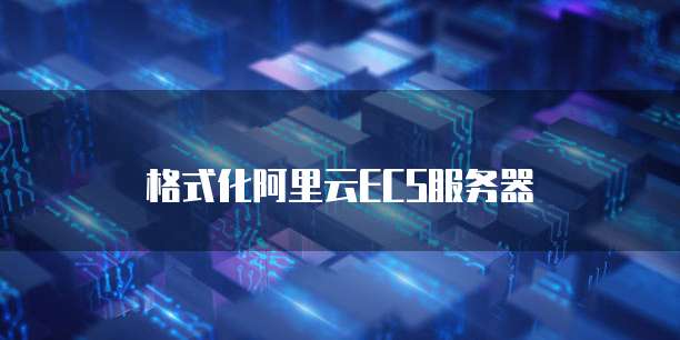 格式化阿里云ECS服务器