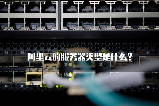 阿里云的服务器类型是什么?
