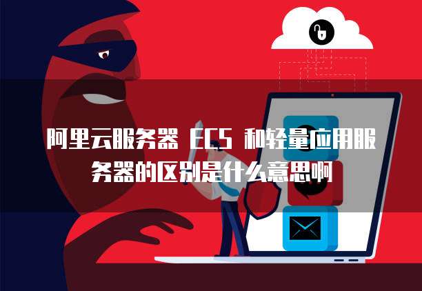 阿里云服务器 ECS 和轻量应用服务器的区别是什么意思啊