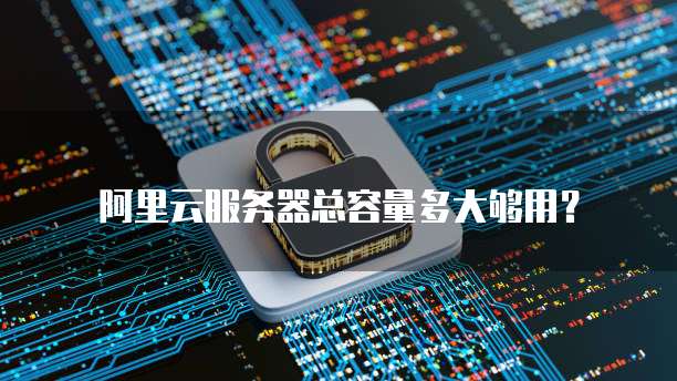 阿里云服务器总容量多大够用？