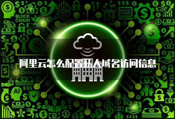 阿里云怎么配置私人域名访问信息