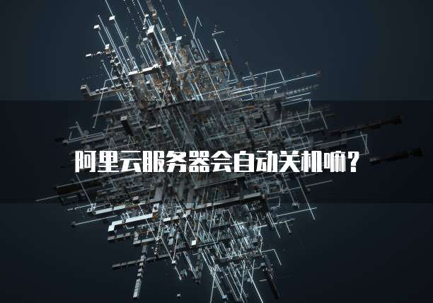 阿里云服务器会自动关机嘛?