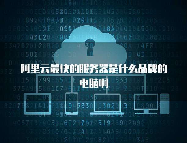 阿里云最快的服务器是什么品牌的电脑啊