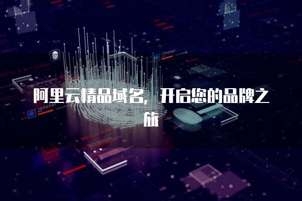 阿里云精品域名,开启您的品牌之旅
