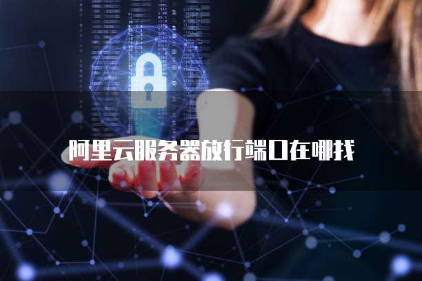 阿里云服务器放行端口在哪找