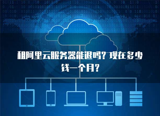 租阿里云服务器能退吗?现在多少钱一个月?