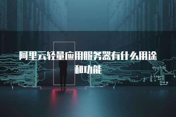 阿里云轻量应用服务器有什么用途和功能