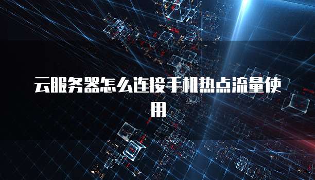 阿里云服务器的配置和使用方法是什么