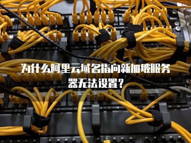 为什么阿里云域名指向新加坡服务器无法设置?