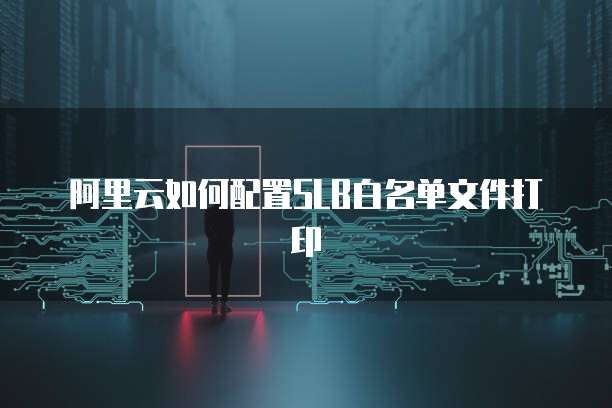 阿里云如何配置SLB白名单文件打印
