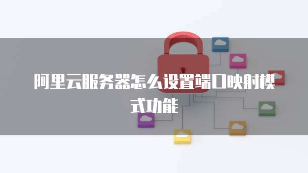 阿里云服务器怎么设置端口映射模式功能