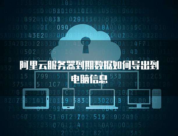 阿里云服务器到期数据如何导出到电脑信息