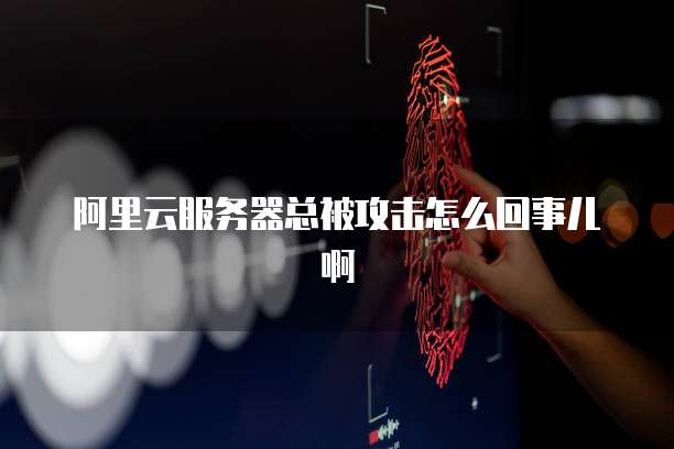 阿里云服务器总被攻击怎么回事儿啊