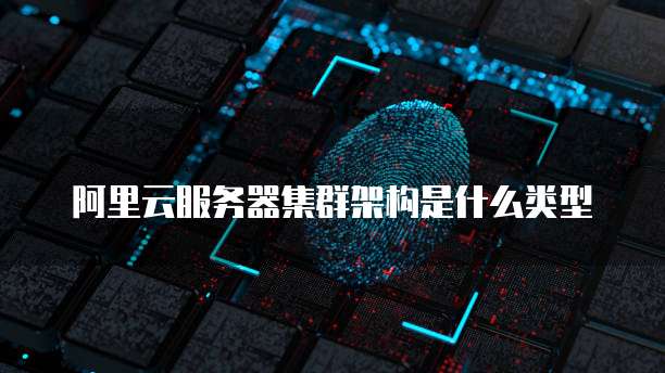 阿里云服务器集群架构是什么类型