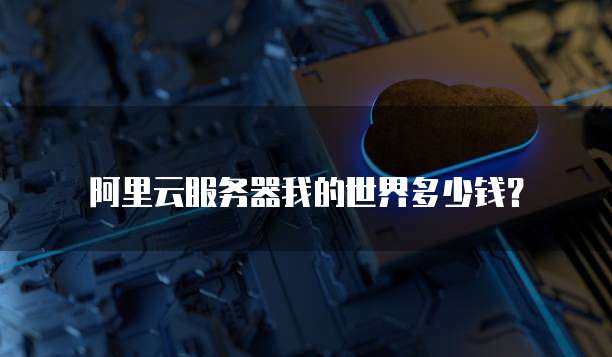 阿里云服务器我的世界多少钱？