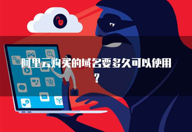 阿里云购买的域名要多久可以使用?