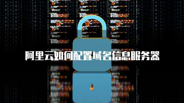阿里云如何配置域名信息服务器