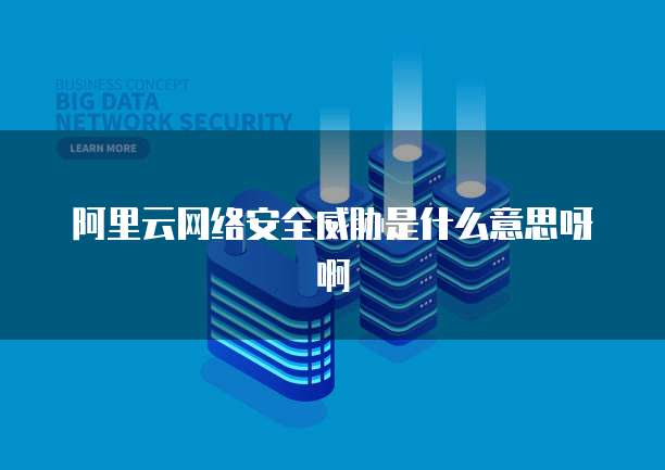 阿里云网络安全威胁是什么意思呀啊