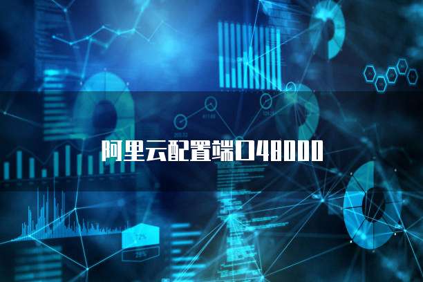 阿里云配置端口48000