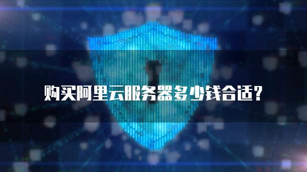 购买阿里云服务器多少钱合适?