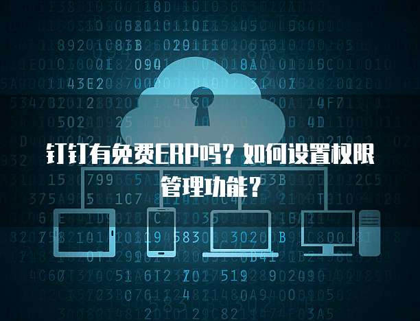 钉钉有免费ERP吗?如何设置权限管理功能?