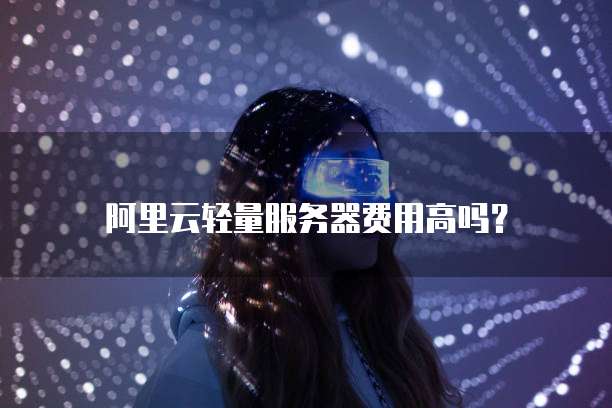 阿里云轻量服务器费用高吗?