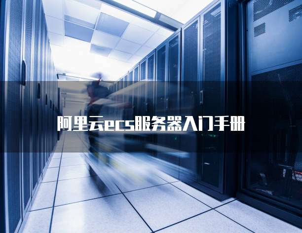 阿里云ecs服务器入门手册