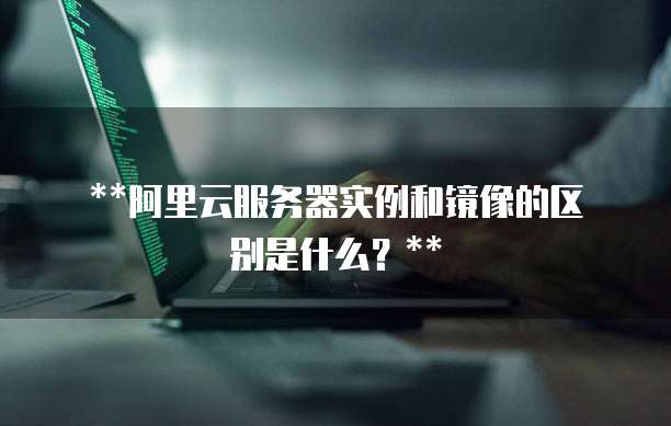 **阿里云服务器实例和镜像的区别是什么?**