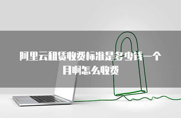 阿里云租赁收费标准是多少钱一个月啊怎么收费