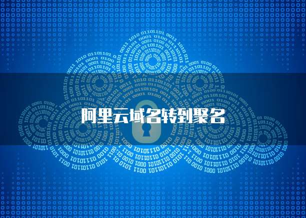 阿里云域名转到聚名