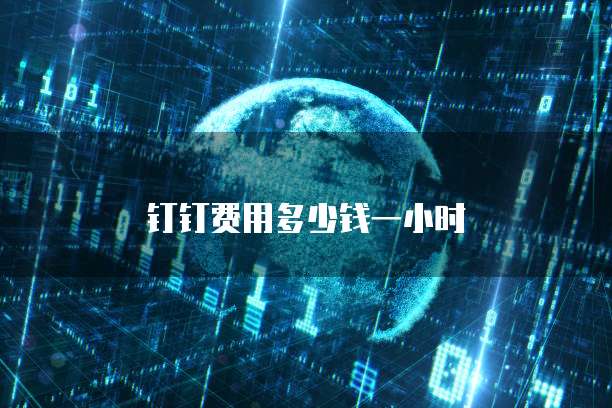 钉钉费用多少钱一小时