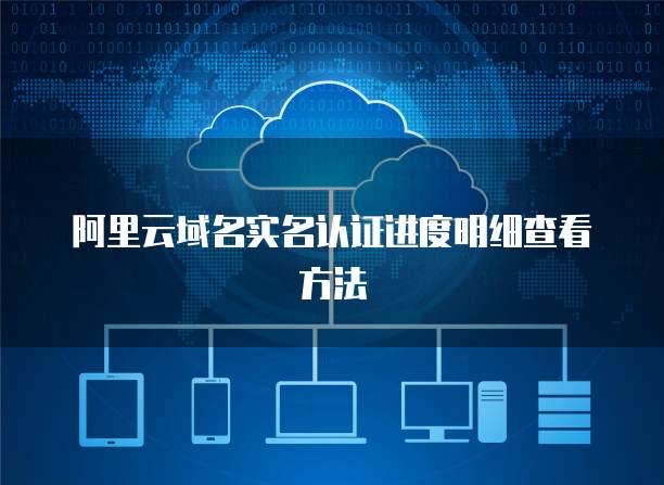 阿里云域名实名认证进度明细查看方法