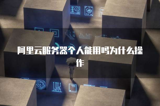 阿里云服务器个人能用吗为什么操作