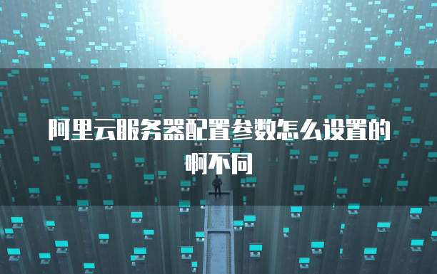 阿里云服务器配置参数怎么设置的啊不同
