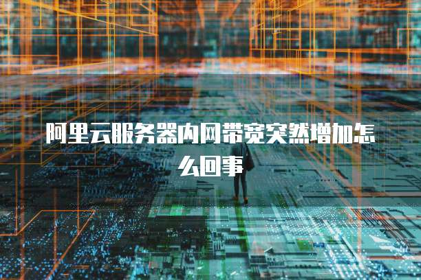 阿里云服务器内网带宽突然增加怎么回事