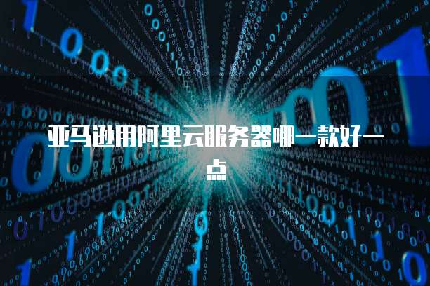 亚马逊用阿里云服务器哪一款好一点